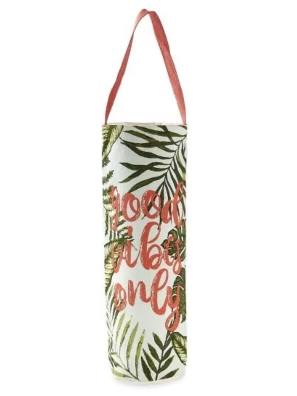 Design Imports Wine Tote Bag - Good Vibes Only
